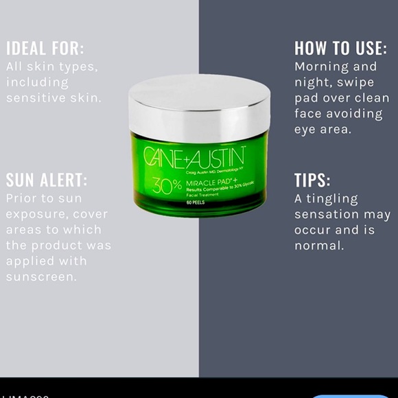 Cane + Austin Skincare Cane Austin Individually Wrapped Miracle Pad